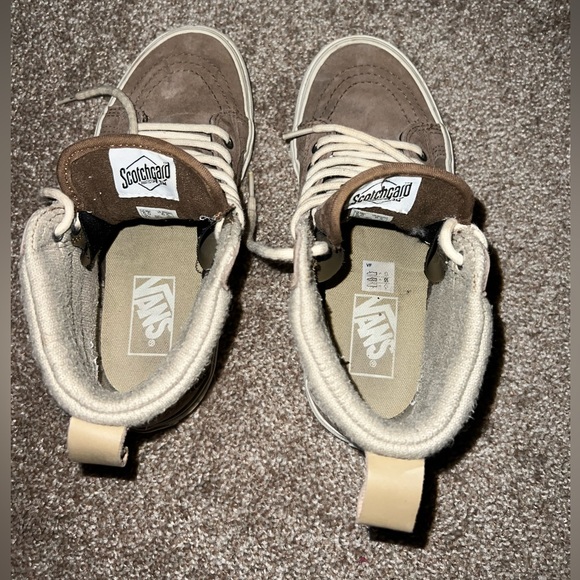 rare brown/tan high top vans - Picture 5 of 5